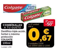 Colgate - Dentifrico Triple Accion