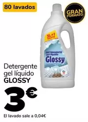 Glossy - Detergente Gel Líquido