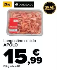 Apolo - Langostino Cocido