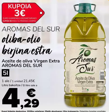 Acesur - Aromas Del Sur Aceite De Oliva Virgen Extra