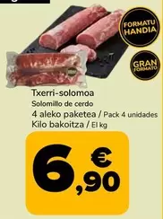 Solomillo De Cerdo