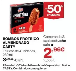 Casty - Bombon Proteico Almendrado