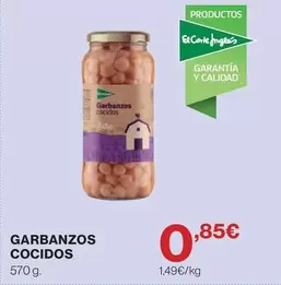 Garbanzos Cocidos