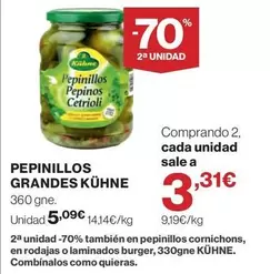 kuhne - Pepinillos Grandes