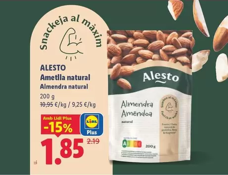 Alesto - Almendra Natural