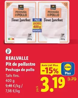 Realvalle - Pechuga De Pollo
