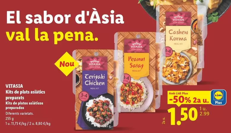 Vitasia - Kits De Plats Asiàtics Preparats