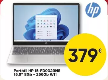 HP - Portátil 15-Fd0329ns 15.6" 8gb + 256gb W11