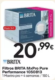 Brita - Filtros Mxpro Pure Performance 1050813