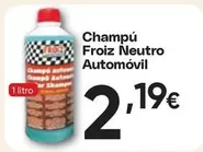 Froiz - Champú Neutro Automóvil