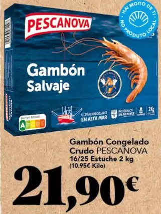 Pescanova - Gambon Congelado Crudo