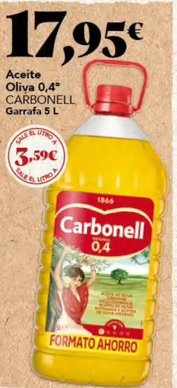 Carbonell - Aceite Oliva 0,4
