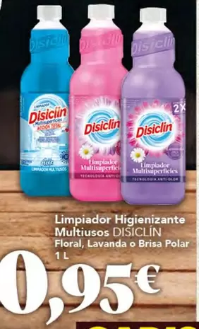 Disiclin - Limpiador Higienizante Multiusos Floral