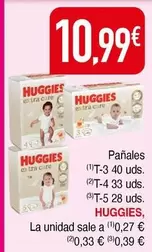 Huggies - Pañales T-3 40 Uds.