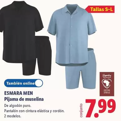 Esmara Men - Pijama De Muselina