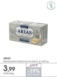 Arias - Mantequilla Tradicional En Barra