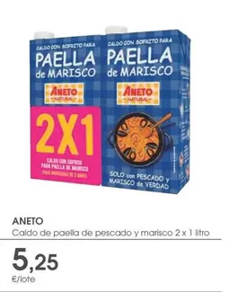 Aneto - Caldo De Paella De Pescado Y Marisco