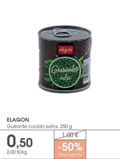 elagon - Guisante Cocido Extra