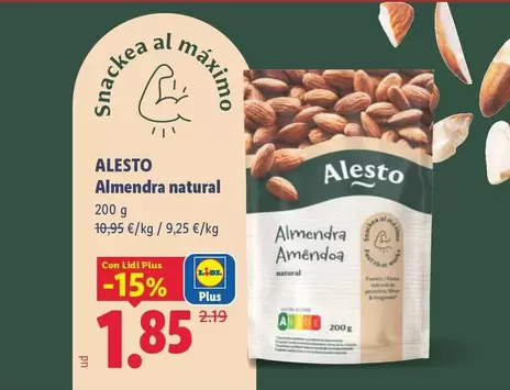 Alesto - Almendra Natural
