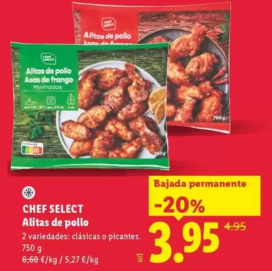 Chef Select - Alitas De Pollo