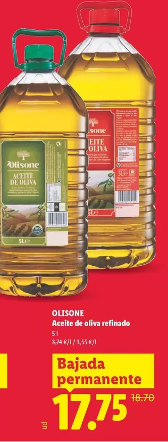 Olisone - Aceite De Oliva Refinado