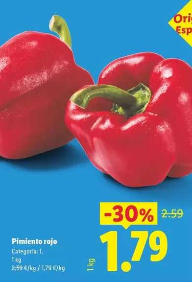 Pimiento Rojo