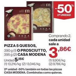 Casa Modena - Pizza 5 Quesos