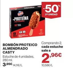 Casty - Bombon Proteico Almendrado