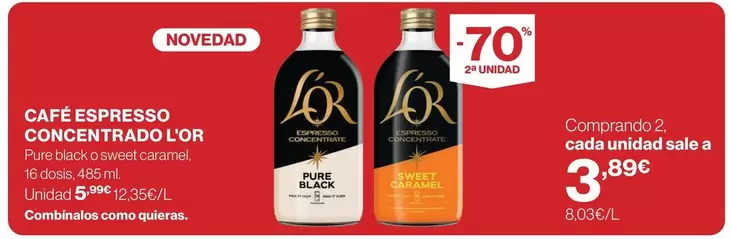 l'or - Cafe Espresso Concentrado