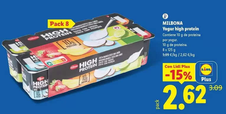 Milbona - Yogur High Protein
