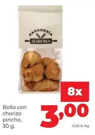 Alimerka - Bollo Con Chorizo Pincho