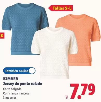 Esmara - Jersey De Punto Calado