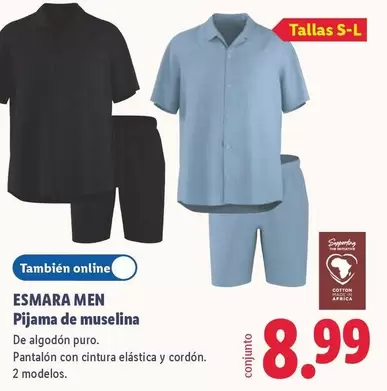 Esmara Men - Pijama De Muselina