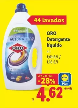 Oro - Detergente Liquido