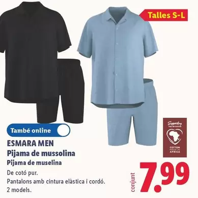 Esmara - Pijama De Muselina