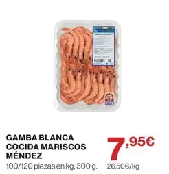 mendez - Gamba Blanca Cocida Mariscos