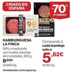 La Finca - Hamburguesa