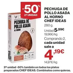 chef select - Pechuga De Pollo Asada Al Horno