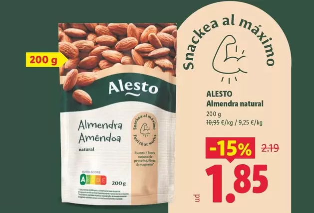 Alesto - Almendra Natural