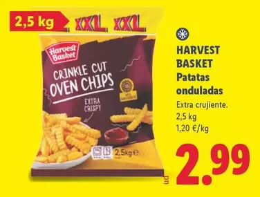 Harvest Basket - Patatas Onduladas
