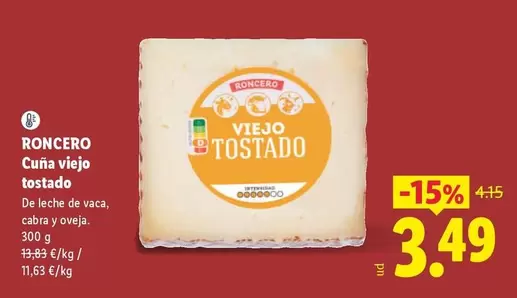 Roncero - Cuna Viejo Tostado