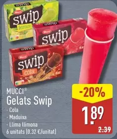 Mucci - Gelats Swip