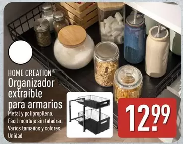 Home Creation - Organizador Extraible Para Armarios