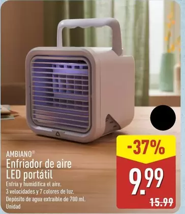 Ambiano - Enfriador De Led Portatil