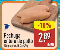 Pechuga Entera De Pollo