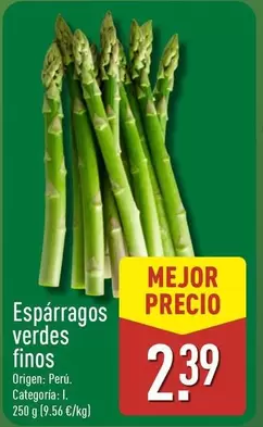 Esparragos Verdes Finos