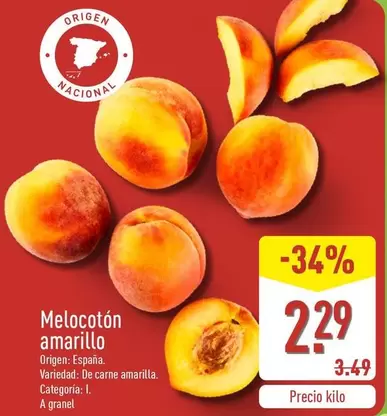 Melocoton Amarillo
