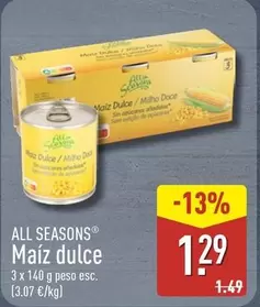 All Seasons - Maiz Dulce