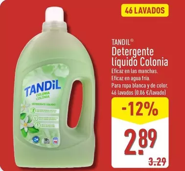 Tandil - Detergente Liquido Colonia