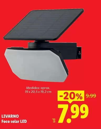 Livarno - Foco Solar Led